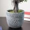 21&#x22; Artificial Bonsai Tree in Round Stone Pot